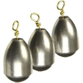 Danielson Sinker Steel Bass Cast 3/4 oz, Multi, 5