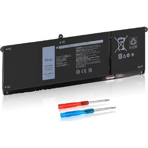 54Wh V6W33 Battery for Dell inspiron 3510 3511 3515 3525 3530 3535 5310 5410 5415 5418 5420 5425 7415 7430 5510 5515 5518 5625 5630 5635 Latitude 3320 3330 3420 3520 Vostro 7425 5620 5625 TN70C