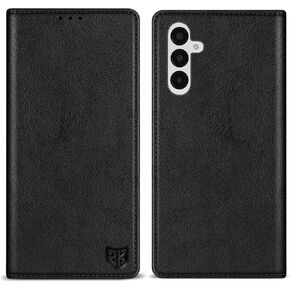 ZZXX for Samsung Galaxy A25 Wallet Case with [RFID Blocking] Card Slot Stand Strong Magnetic Leather Flip Fold Protective Phone Case for Samsung Galaxy A25 Case Wallet(Green-6.5 inch)
