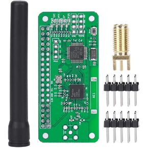 Mini MMDVM Hotspot Radio Station+ Antenna, Support P25 DMR YSF D-Star UHF Expansion Board, WiFi Digital Voice Modem Suitable for Raspberry