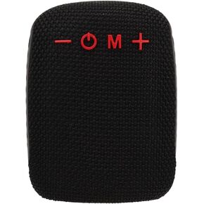 2 in 1 Motorcycle Bluetooth Speakers Radio with Speaker Holder for Bike, Waterproof Bluetooth Speaker for Cycling, Hiking (Black)