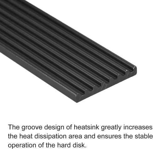MECCANIXITY 1 Pack M.2 2280 Nvme SSD Heatsink Cooler سبائك الألومنيوم بالوعة الحرارة مع تركيب مسامير مفك البراغي، 1 مم، 1.5 مم وسادة حرارية، للكمبيوتر المحمول، أزرق سماوي in Saudi Arabia
