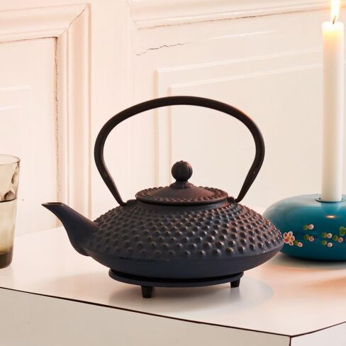 bredemeijer Jing Teapot, 1.25-Liter, Blue Cast Iron in Saudi Arabia