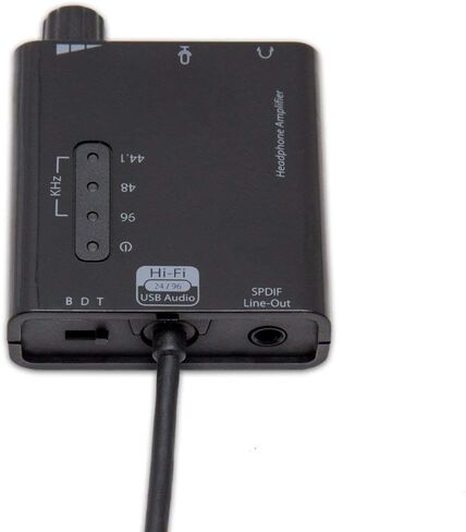 Syba USB 2.0 24 بت 96 كيلو هرتز DAC ومضخم سماعة الرأس مع 3 حاضر EQ Bass Boost 3.5 ملم وS/PDIF Windows/MacOS/Linux/Android PS3 PS4 in Kuwait