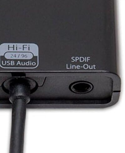 Syba USB 2.0 24 بت 96 كيلو هرتز DAC ومضخم سماعة الرأس مع 3 حاضر EQ Bass Boost 3.5 ملم وS/PDIF Windows/MacOS/Linux/Android PS3 PS4 in Kuwait