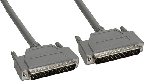 Amphenol CS-DSDHD62MM0-002.5 كابل 62-Pin HD62 Deluxe D-Sub، محمي، ذكر/ذكر، 2.5 بوصة، رمادي in Kuwait