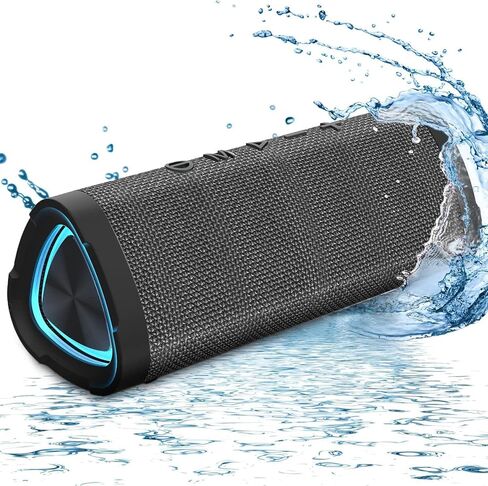 Vanzon V40 Portable Wireless Speaker, 24W Loud Stereo Sound Bluetooth Speaker, 24H Playtime and IPX7 Waterproof Speaker in Saudi Arabia