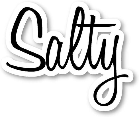 ملصقات مجموعات Trendsetter من Salty - 3 عبوات - مجموعة من ملصقات الكمبيوتر المحمول من الفينيل مقاس 2.5 و3 و4 بوصات - لأجهزة الكمبيوتر المحمول والهاتف وزجاجة المياه والسيارة والمزيد (3 عبوات) S29842-3Pack in Saudi Arabia