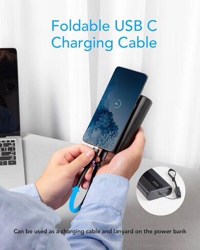 VRURC Portable Charger, 20000mAh Small Power Bank Fast Charging, PD & QC 3.0 Mini Travel Essentials Battery Pack,4 Outputs 3 Inputs Phone Charger for iPhone 16 15 14 13, Samsung, Android-Pure Black in Saudi Arabia
