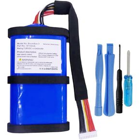 10400mAh ID109GA, ICA068GA Battery Replacement Compatible with JBL Boombox 3 Waterproof Portable Bluetooth Speaker