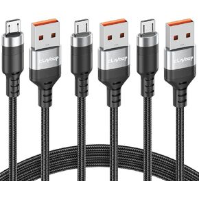 Kindle Charger Cable 6ft, Micro USB Cable for Kindle Charger Cord Replacement, USB to Micro USB Kindle Charging Cord for Old Kindle E-Reader, Paperwhite and Fire Tablets (Not for 2021&Newer Kindles)