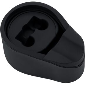 Normcore Portafilter Tamping Station, Portafilter Holder, Espresso Tamper Station, 304 Stainless Steel With Silicon Espresso Holder Tamper Stand Fits 51mm 54mm Portafilters, Black