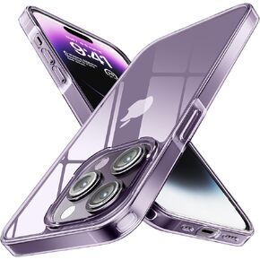 for iPhone 15 Case, Strong Magnet-Compatible with MagSafe, Shockproof Military-Grade Protection, Slim Mag Safe Thin Bumper Phone Cover 6.1 in for Apple iphone15, Clear (Super Magnetic)