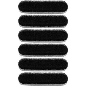 6PCS Cat Water Fountain Filters Compatible with LUVMYPETT WF220 75oz/2.2L Water Dispenser 11x3x1.5cm with Triple Filtration System Replacement Filters