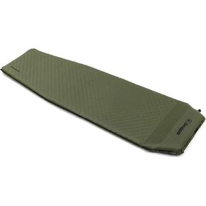 Snugpak Elite Oversized Self Inflating Mat with Built In Pillow and Non-Slip Bottom, Olive