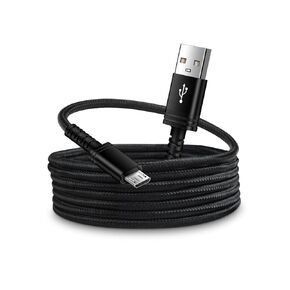 AILKIN Micro USB Cable 6ft Long, Best Replacement USB to Micro-USB Android Cord Fast Charging for Kindle Fire Tablets and Kindle E-Readers [Newest Kindle Paper White, HD, HDX, 7, 8, 10, etc.]