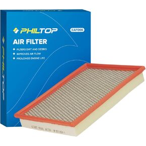 PHILTOP Engine Air Filter CA11501 Replacement for Buick Encore & Chevrolet Trax, 2013-2022, L4 1.4L, Flexible Panel