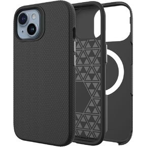 Miimall Magnetic Case for iPhone 15 Case with Mag Safe [Compatible with MagSafe][10 FT Military Grade Drop Protection] Slim Thin Cover Case for iPhone 15 Black