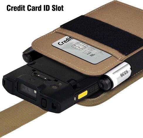 Holster with Belt Clip for Zebra Scanner, TC51, TC52, TC52x, TC56, TC57, TC57x, TC21, TC26, Handheld Barcode Carrying Pouch Scanner Case Holder with a Safety Strap, Large in Kuwait