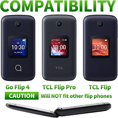 for Alcatel Go Flip 4 / TCL Flip Pro Phone Case with Tempered Glass Screen Protector, Dual Layer Anti-Scratch Shockproof Protective Slim Grid Texture Case for Women Man, Glitter Cow Print in Saudi Arabia
