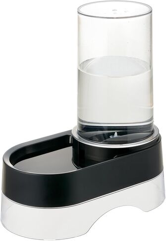 Richell: Elevated Gravity Water Dispenser - White - Pet, Dogs & Cats, 1 Gallon Capacity Clear Tank, BPA-Free Plastic, Optional Height Stand in Saudi Arabia