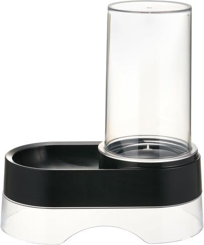 Richell: Elevated Gravity Water Dispenser - White - Pet, Dogs & Cats, 1 Gallon Capacity Clear Tank, BPA-Free Plastic, Optional Height Stand in Saudi Arabia