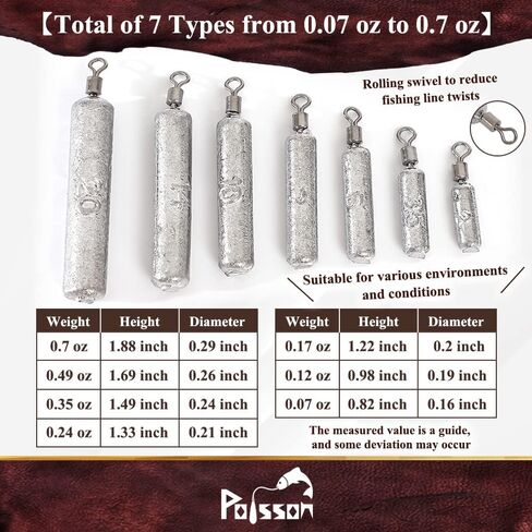 Poisson Free RIG Sinker Lead Worm Fishing Sinker Weight in Saudi Arabia