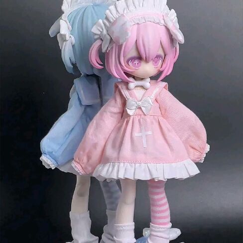 1/12 BJD Dolls Blind Box,Kawaii BJD Dolls Ten Thousand Escape Plan Series 1/12 Ball Jointed Doll Collectable Action Figure for Girls Birthday Party Gift Toys in Saudi Arabia