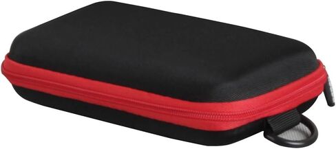 Adada Hard Travel Case for Anker Power Bank, 20,000mAh Travel Essential Portable Charger,3-Port 87W Max Fast Charging Battery Pack (Black + Red Zipper) in Saudi Arabia