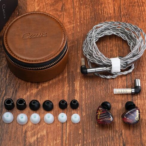 HiFiGo Myer-Audio CKLVX D62 Hybrid Drivers in-Ear Monitors, 2DD+6BA IEMs Earphones Designed for Hi-Fi Enthusiasts with Pure, Warm, and Detailed Sound (D62) in Saudi Arabia