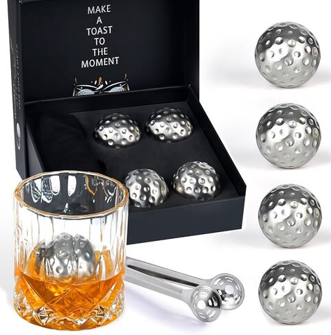 Gifts for Men Him Dad Christmas, Whiskey Stone Gifts for Husband Anniversary, Unique Birthday Gift Ideas for Dad from Daughter Son Wife, Cool Stuff, Bourbon Gadgets for Grandpa Uncle Father in Saudi Arabia