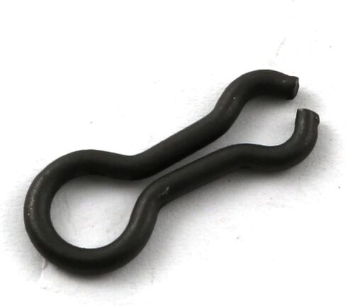 100pcs Fishing Sinker Eyes Eyelets Stainless Steel 2x24mm Black Fishing Supplies Lead Weights Moldling in Kuwait