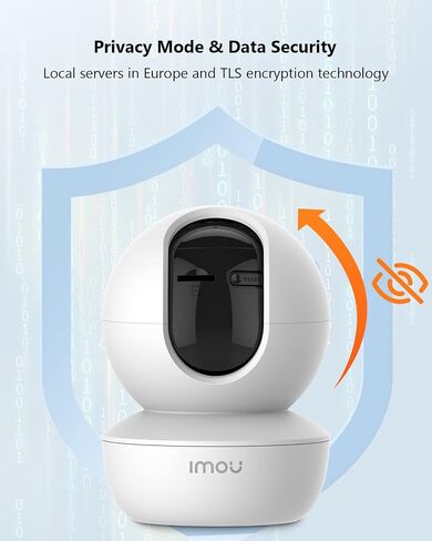 Imou Security Camera Indoor Camera Pan/Tilt Wireless Home Camera, Plug-in WiFi Camera Baby Monitor with Night Vision, 2-Way Audio, Human & Sound Detection, Motion Tracking(2.4G ONLY) in Saudi Arabia