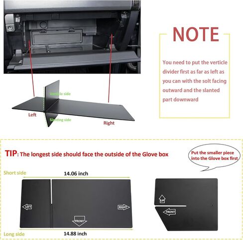 JDMCAR Upgrade Gear Shift Organizer Tray Compatible with Toyota 4Runner Accessories 2010-2022 2023 2024 Car Center Console Shifter Side Tray Storage Box Interior Accessories in Kuwait