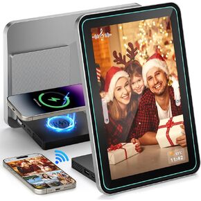 WiFi Digital Picture Frame,10.1" IPS HD Touch Screen Digital Photo Frame, Share Photos/Videos Instantly via Free App，Built in 32GB Memory，Gifts for Birthday, Wedding, Mom