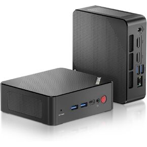 كمبيوتر صغير P1، AMD Ryzen 7 5700U (يصل إلى 4.3 جيجا هرتز)، أجهزة كمبيوتر صغيرة DDR4 32 جيجا بايت رام 1 تيرابايت NVMe SSD، كمبيوتر صغير Windows 11 Pro 4K@60 هرتز Output/BT5.2/WiFi 6E/2.5G in Kuwait