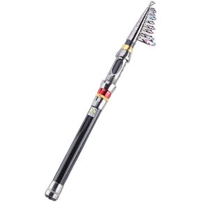 Telescopic Fishing Rod, Carbon Fiber Portable Hard Fishing Pole Freshwater Fishing Rod Accessory(3.6m)
