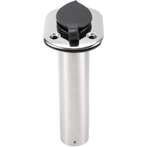 حامل قضيب تثبيت فلوش 15 درجة من الفولاذ المقاوم للصدأ مع حشية بطانة من البولي فينيل كلوريد بغطاء مطاطي in Kuwait