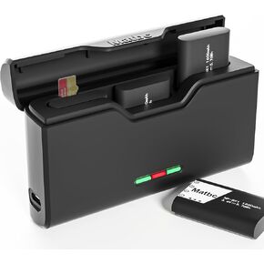 1600mAh Replacement for Sony NP-BX1 Battery 2 Pack and 3-Channel Sony Battery Charger Compatible for sony NP-BX1/M8,ZV-1, ZV-1 II,ZV-1F, DSC-RX100 III, DSC-RX100 IV, DSC-RX1, HX90V, HX80 Battery