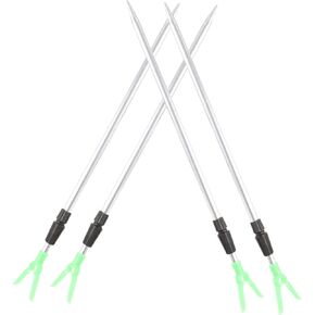4 Pcs Portable Fishing Rod Holders for Garage Storage Racks for Fishing Poles Ideal for Organizing Rodshome Boat Garage