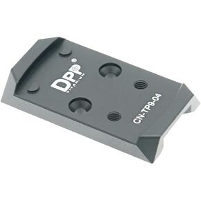 DPP Titanium Adapter Plate for Canik TP9/ SFX Rival Holosun 407K/507K/EPS Carry/EPS/RomeoZero