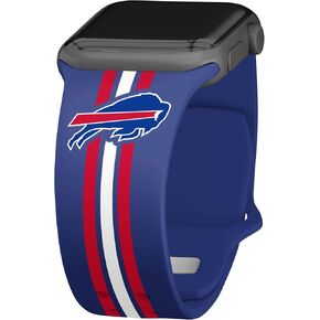 Game Time Buffalo Bills HD Watch Band Compatible with Apple Watch