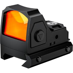 2 MOA Red Dot Sight for Pistol - Motion Awake Red Dot Sight, Reflex Sight Red Dot Scope Optics with 12 Brightness Adjustment Mini Red Dot Scope with Adapter Plate for MOS and 20mm Picatinny Base