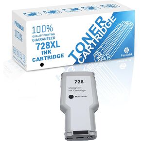 Replacement for HP 728 Ink Cartridge Cyan 300-mL (F9K17A) DesignJet T830 T730 Large Format Plotter Printer