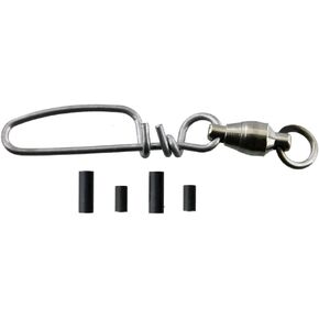 Scotty #1151 Coastlock Snap w/ Stainless Sampo Ball Bearing Swivel