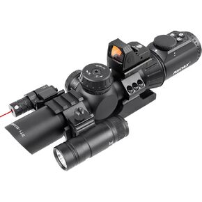 ST1-5X30L Combo Flashlight +RED Laser + RED DOT