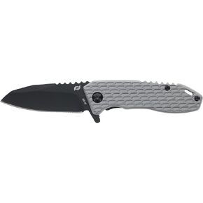 Schrade Delta Class Tenacity BLK Folder 6in with 2.5in AUS-10 Steel Blade and Aluminum Handle for EDC