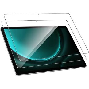 2 Pack Tempered Glass for Samsung Galaxy Tab S9 FE Plus Screen Protector,9H Hardness,Ultra Resistant,Anti-Fingerprints,No Bubbles,HD-Clear,Full Coverage Samsung Tab S9 FE Plus Tablet Film