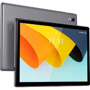 BYYBUO SmartPad A10_L Tablet 10.1 inch Android 13 Tablets, 4GB RAM 64GB ROM Quad-Core Processor 5000mAh Battery, 1280x800 IPS HD Touchscreen 5MP+8MP Camera, Bluetooth,WiFi (Grey)