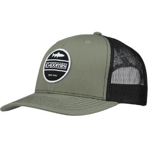 G. Loomis Fish Patch Cap Color - مقاس زيتوني-أسود - مقاس واحد يناسب الجميع (GHATFSHPTCHOL) لصيد الأسماك